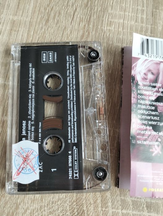 Kaseta magnetofonowa Ala Janosz