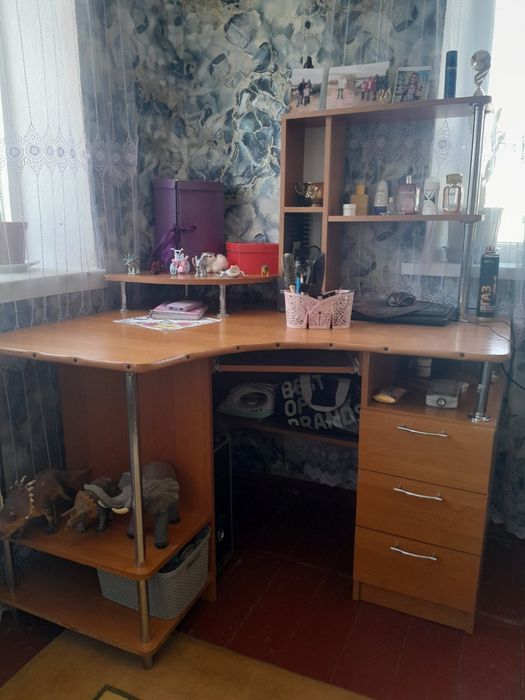 Комп'ютерний стіл з шафою