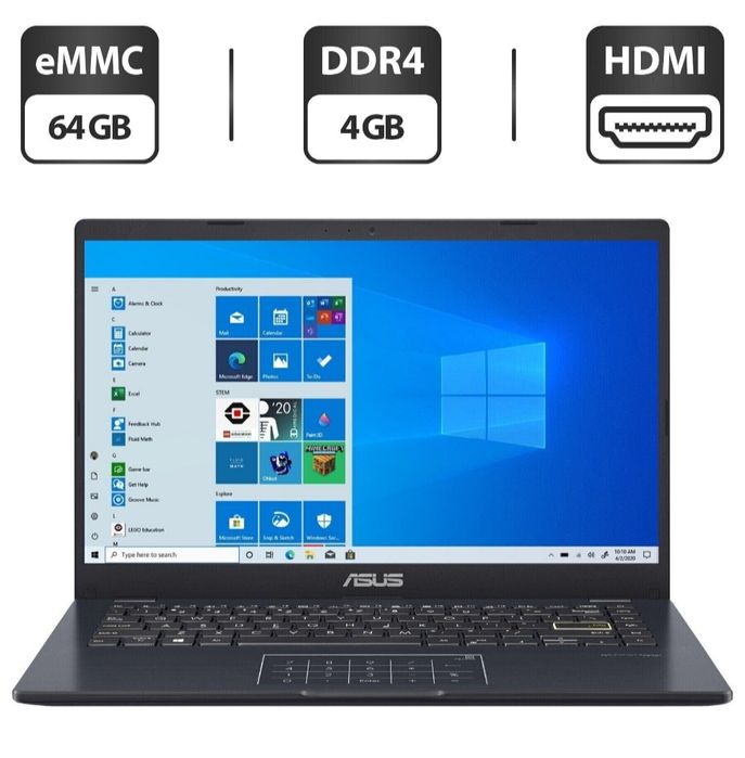Ноутбук ультрабук ASUS 410M 64+470 ГБ,Windows 11
