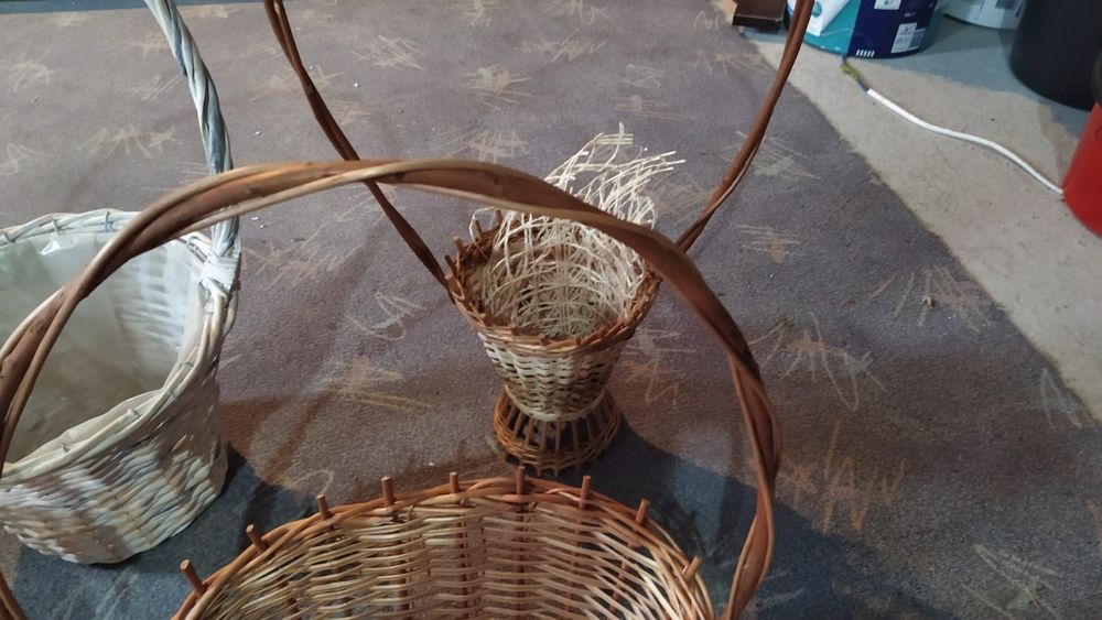 Koszyki wiklinowe