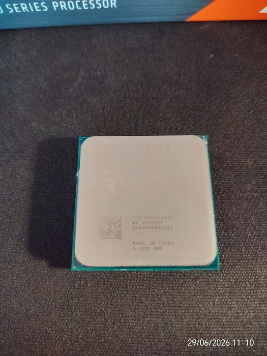 CPU AMD Ryzen 7 5700x + cooler master hyper 212 rgb