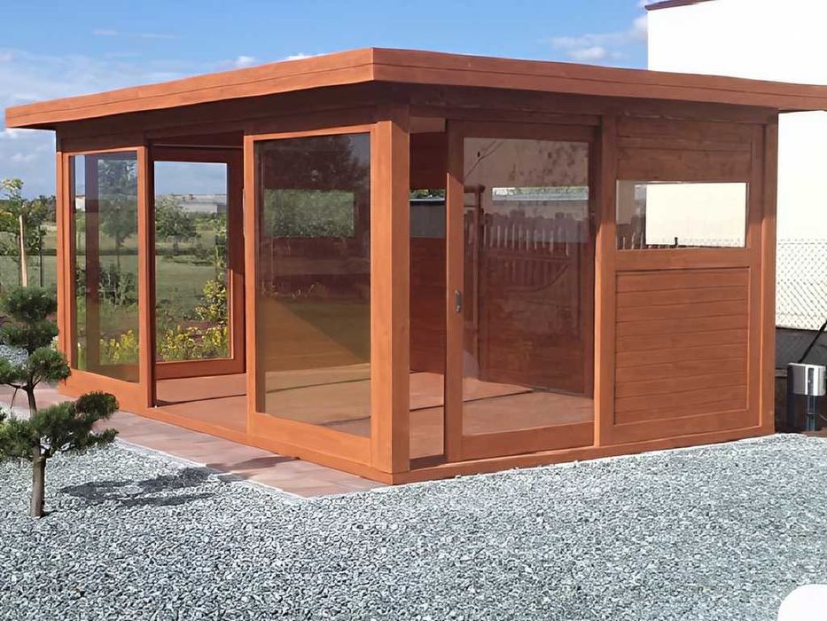 ALTANA 21 3x4,8m Szklana +Podłoga Blacha Rynny Prosto od PRODUCENTA