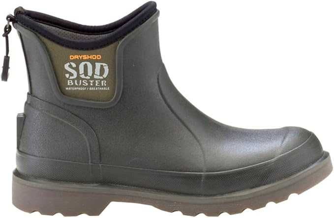Dryshod Men's Sod Buster Outdoor and Garden Ankle Boots
