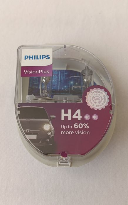 Żarówki Philips Vision Plus H4 __NOWE