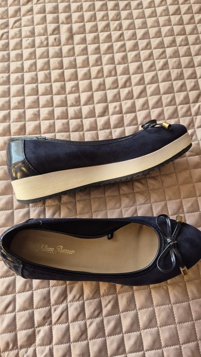 Baleriny r.39 granatowe Clara Barson