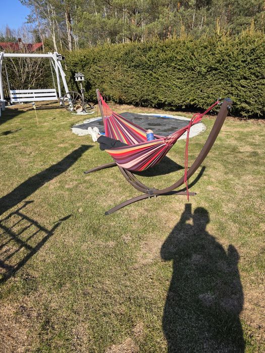 Hamak ogrodowy plus podstawa