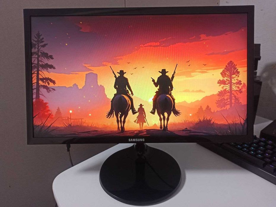 Монитор 22" Samsung S22F350 Slim Full HD HDMI (2020 год) + Кабель