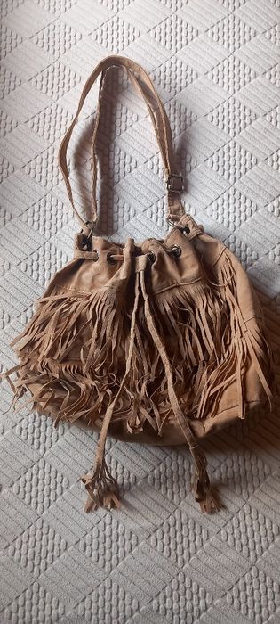 Mala tiracolo cor bege