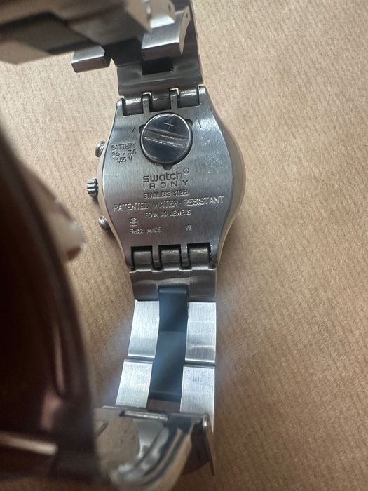 Swatch Irony Chronograph — оригінальний швейцарський годинник