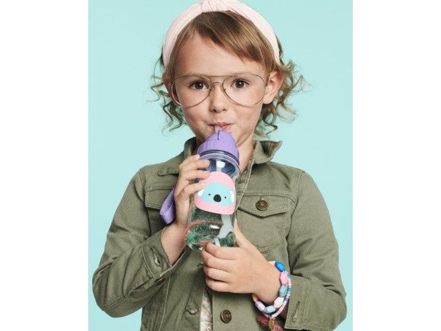 Пляшечка-непроливайка з трубочкою Skip Hop Zoo Коала, 6 міс.+ 390 мл