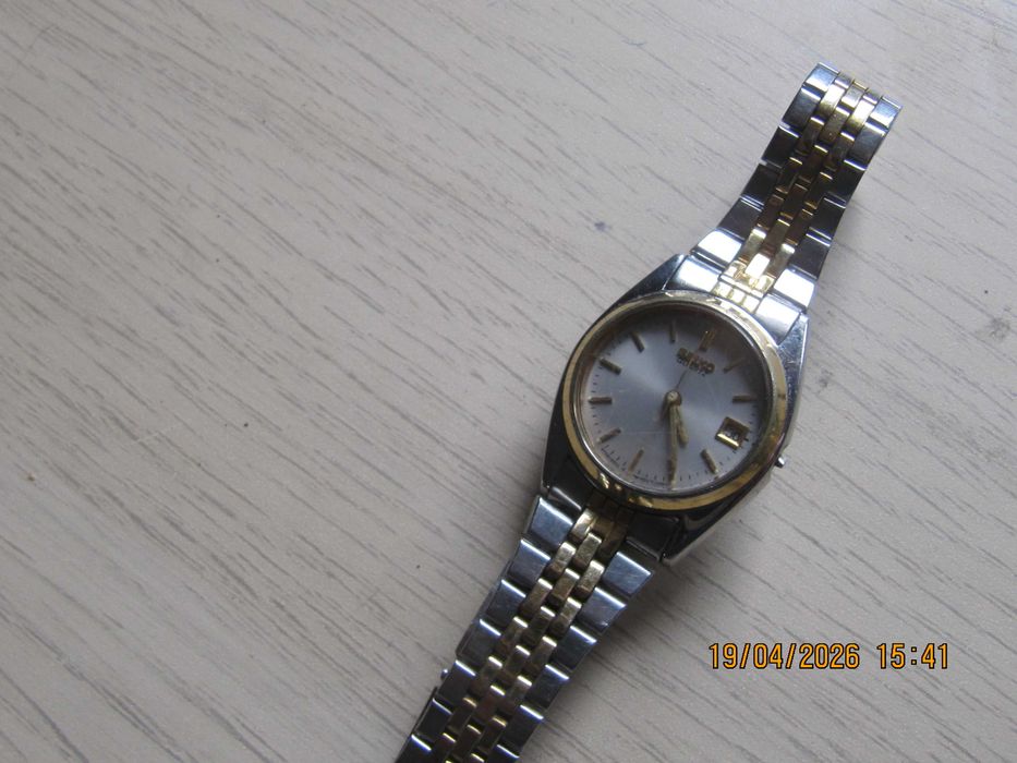 Seiko damski zegarek kwarcowy