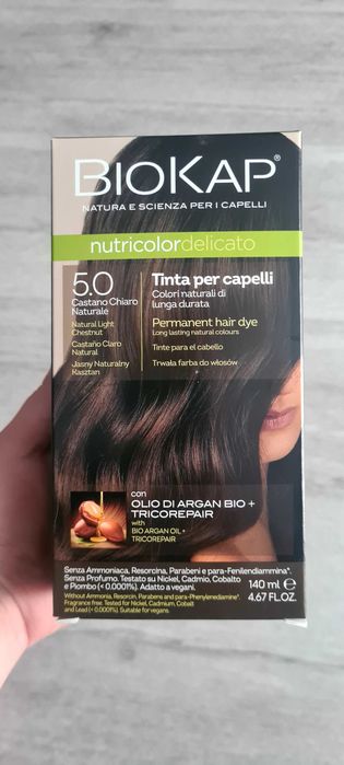 Farba Biokap nutricolor delicato 5.0 - 1 szt (dostępne 4)