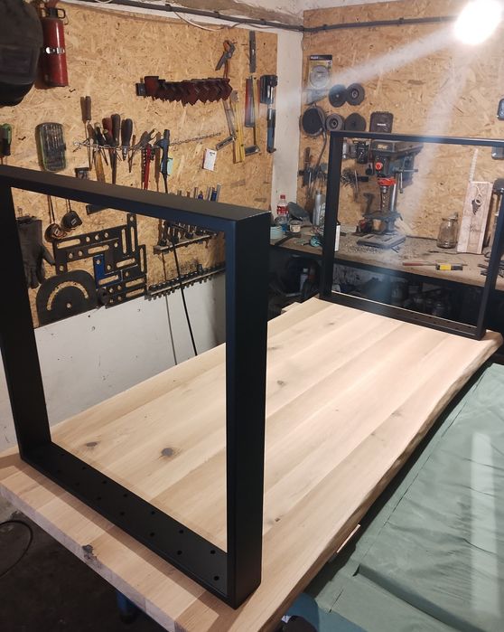 Nogi stalowe do stołów stolików kawowych