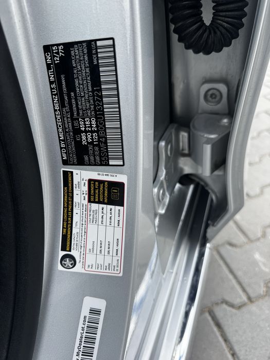 Продам  Mercedes Benz w205