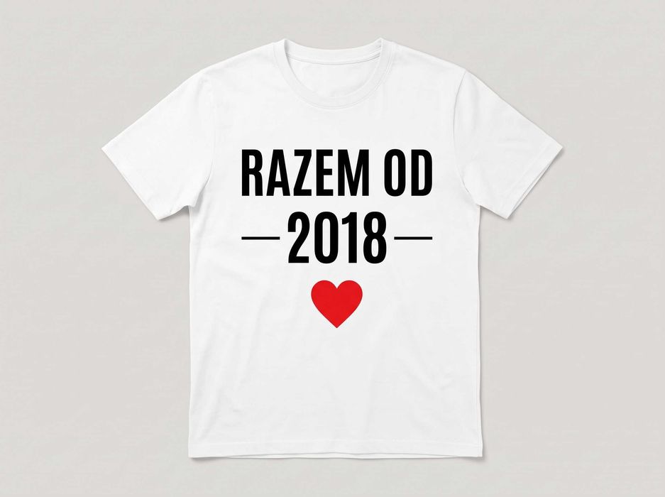 Koszulka „Razem od [ROKU]”