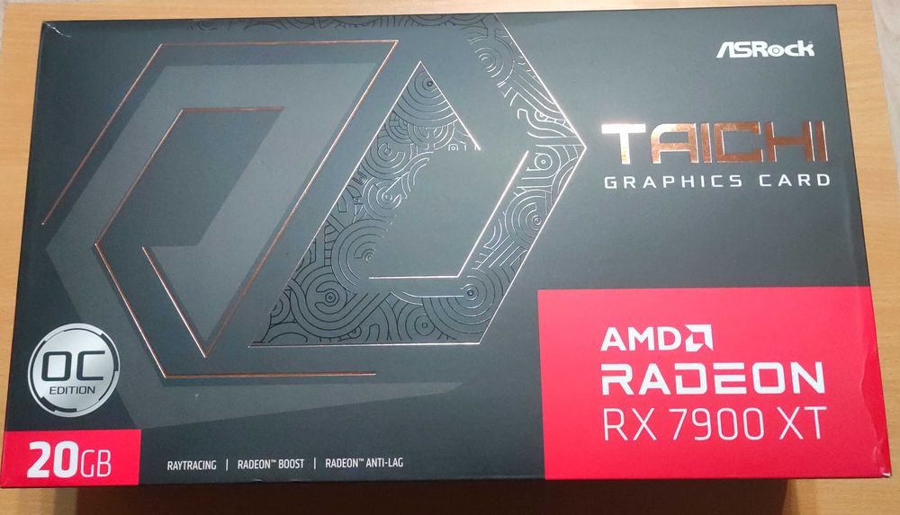 Karta graficzna Radeon ASROCK RX 7900 XT 20GB OC Edition , GWARANCJA