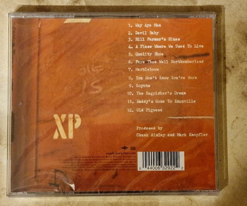 Mark Knopfler cd The Ragpieker's Dream nowa folia