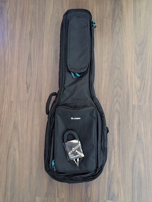 Harley Benton Sc-400 sgt + Thomman Gigbag BK + Cabo + Conjunto Amp blackstar fly 3 mini