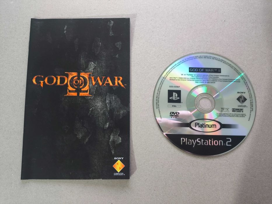 God of War II - PS2 (PAL / Com Manual)