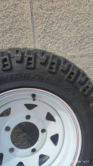 Jantes 4x4 com pneus Recip Trial – Jeep