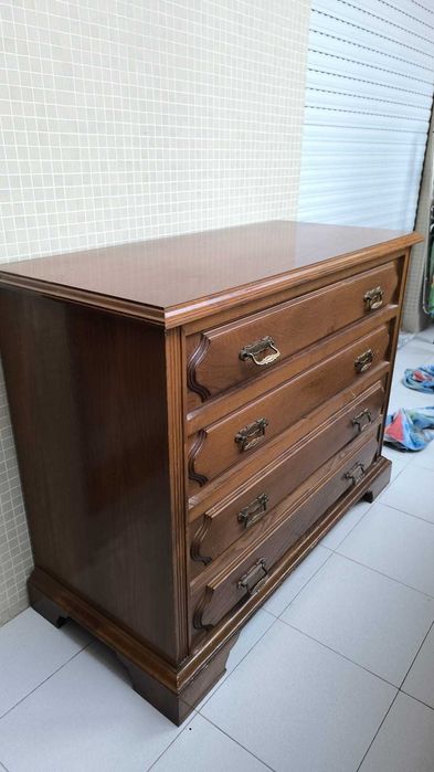 Quarto de casal em madeira