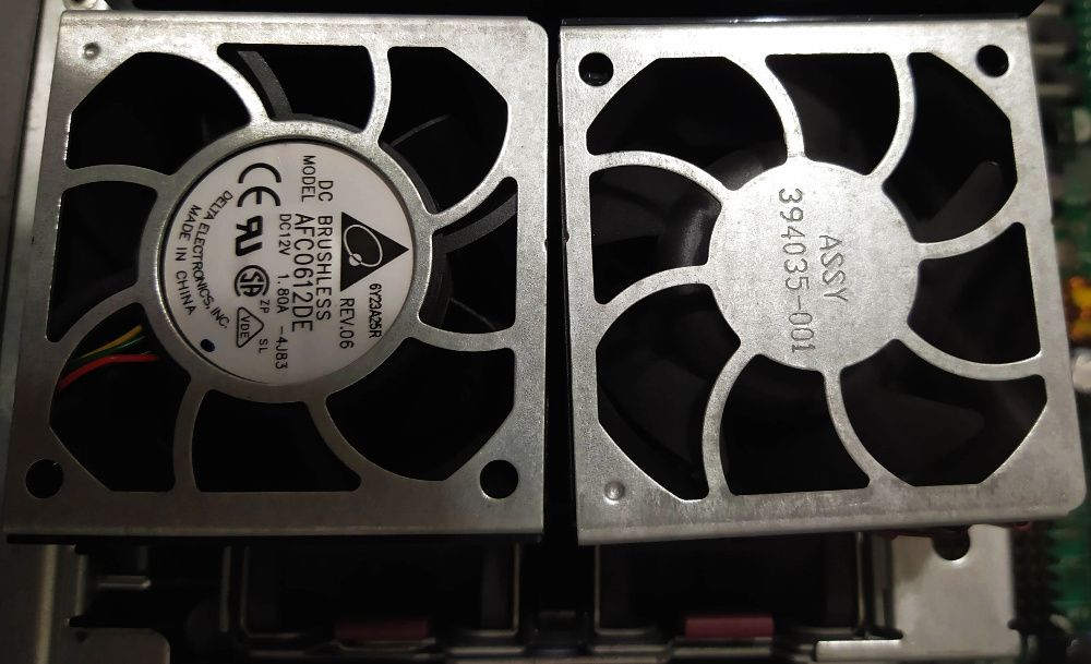 Вентилятор охолодження кулер сервера HP DL380 G6 12V 2.45-3.3A пальник