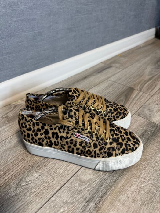 Кеди Superga Platform LEOPARD PRINT
