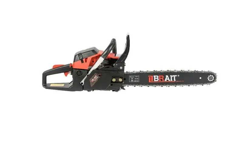 Бензинова пила ланцюгова BRAIT 52 см³, направляюча 450 мм