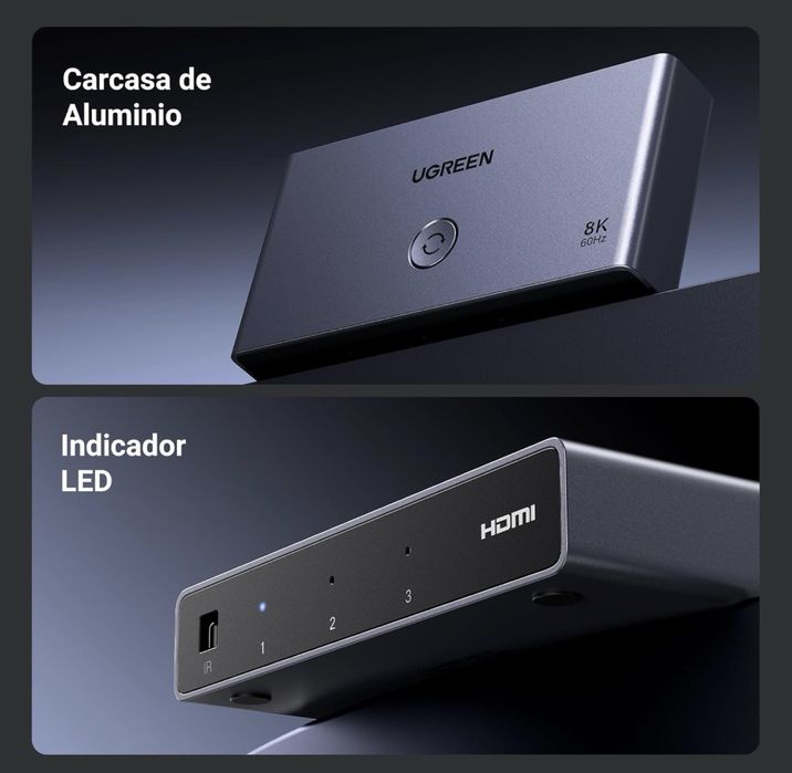 UGREEN Switch HDMI 2.1 8K 60Hz