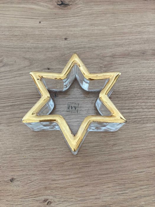 Два светильника для Шаббата Подсвечник Звезда Давида Иудаизм 2 в 1 лот