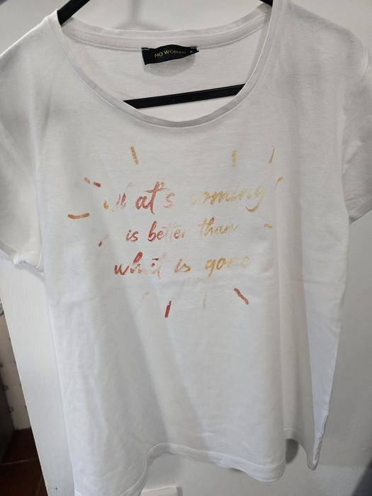 T-shirt com mensagem