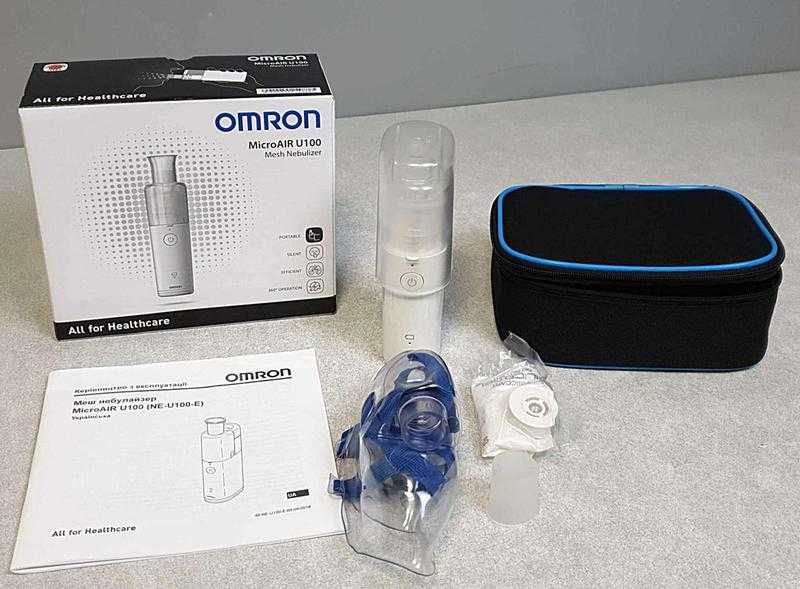 OMRON MicroAIR NE-U100-E | Ідеальний стан | Гарантія 20 міс. + Чек!