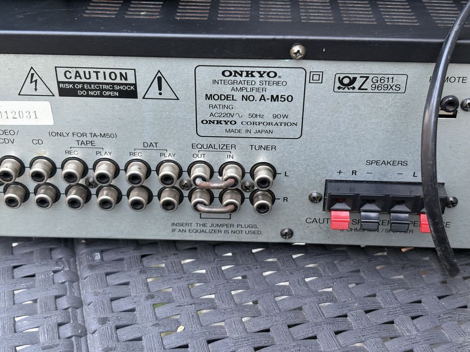 Wzmacniacz ONKYO + tuner radiowy KENWOOD