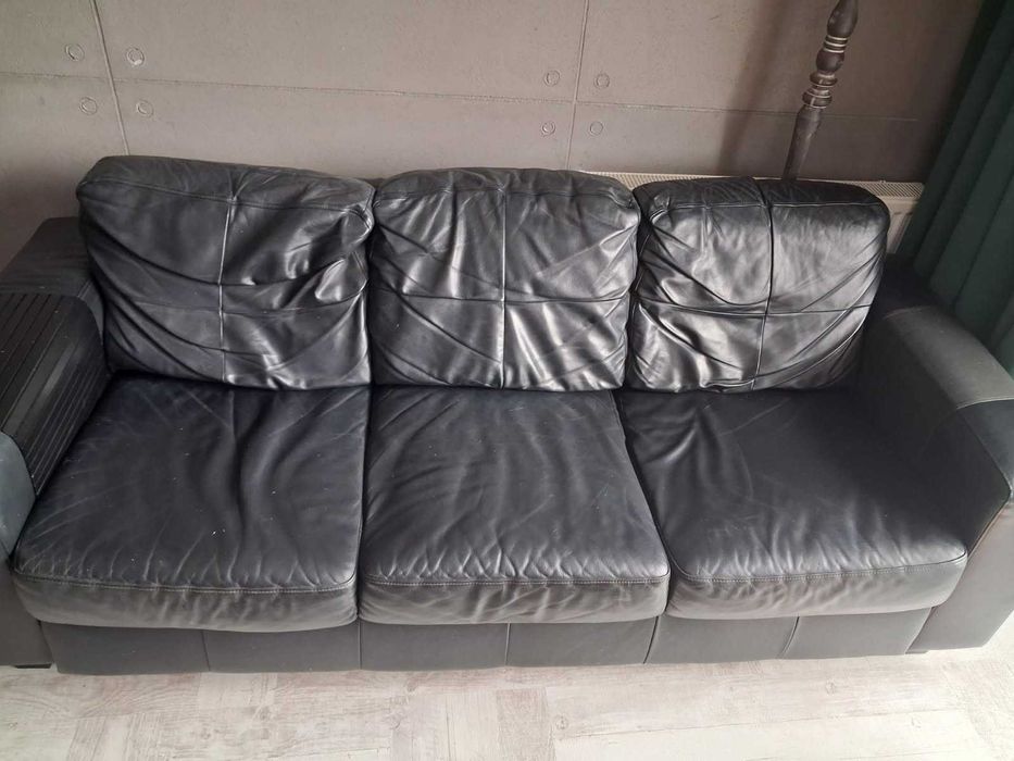 Sofa skórzana  trzy osobowa