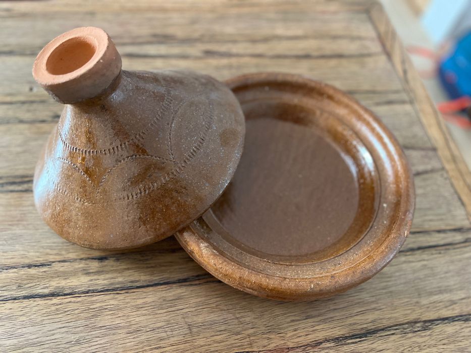 Tajin Marroquino em Barro Artesanal. Novo & original