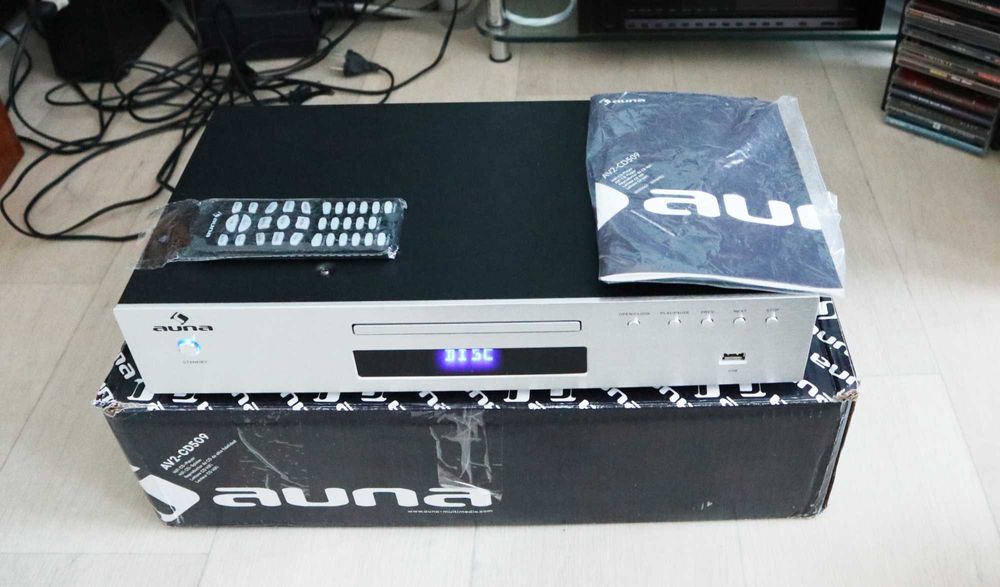 Новый  Auna AV2-CD509 MP3 CD-плеер USB дефект