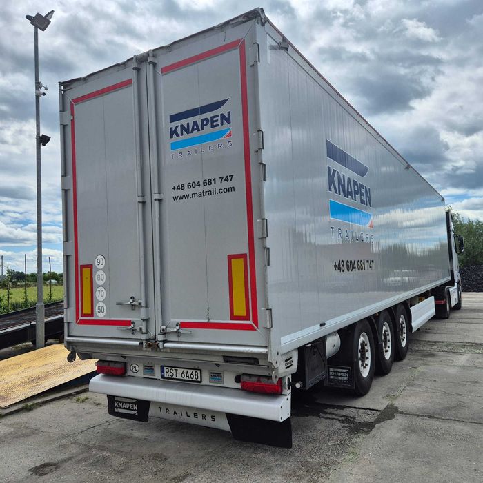 Knapen naczepa ruchoma podłoga super stan podłoga 8 mm