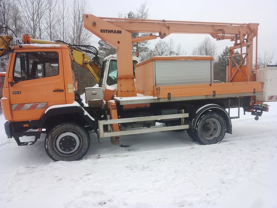 Podnośnik zwyżka ruthmann