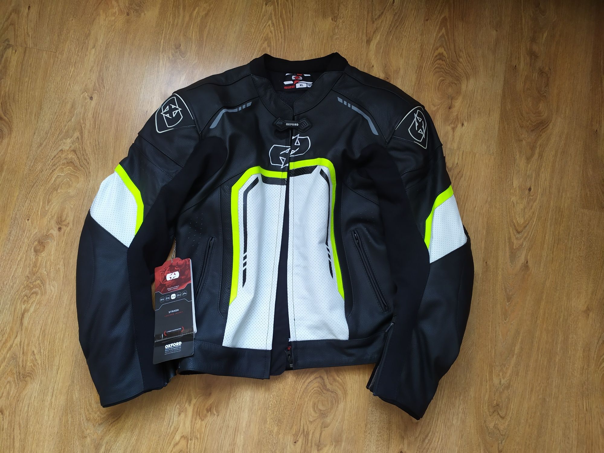 Oxford strada leather clearance jacket