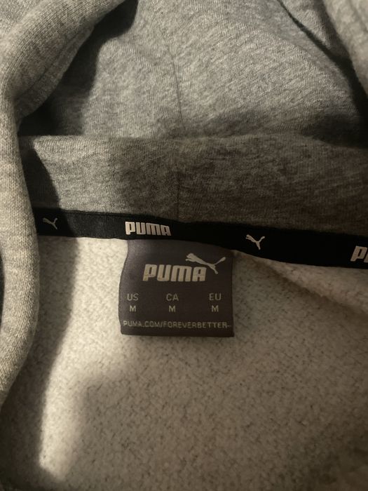 Sweat puma cinzenta