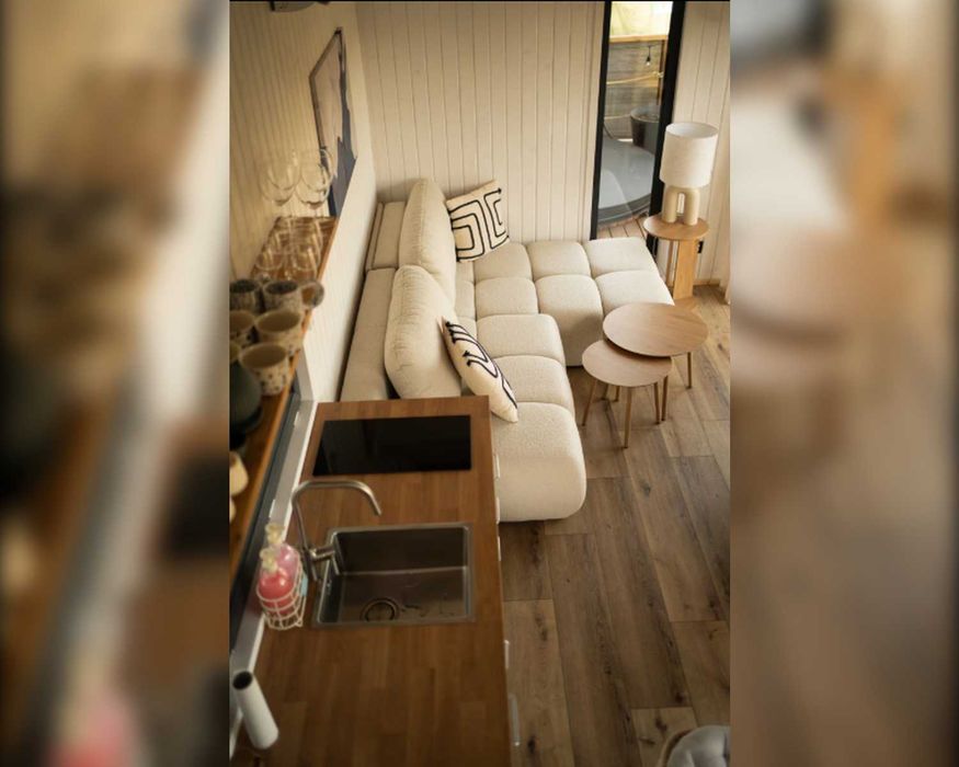 Domek z jacuzzi, sauną i widokiem na góry. Odpoczynek na łonie natury.