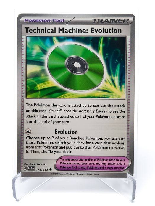 Technical Machine: Evolution 178/182 karta pokemon Paradox Rift