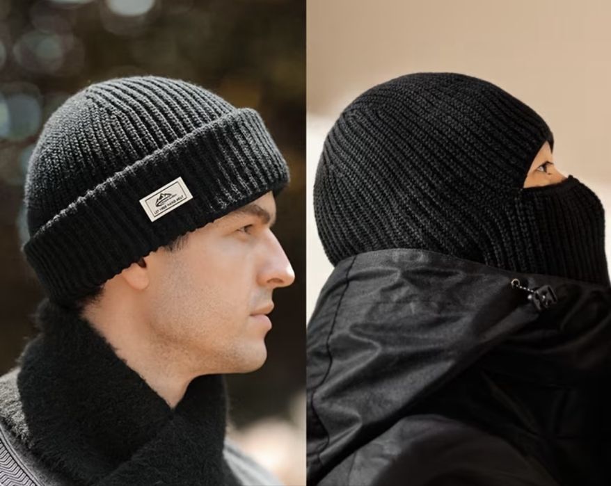 Універсальні зимови шапки-баф нові