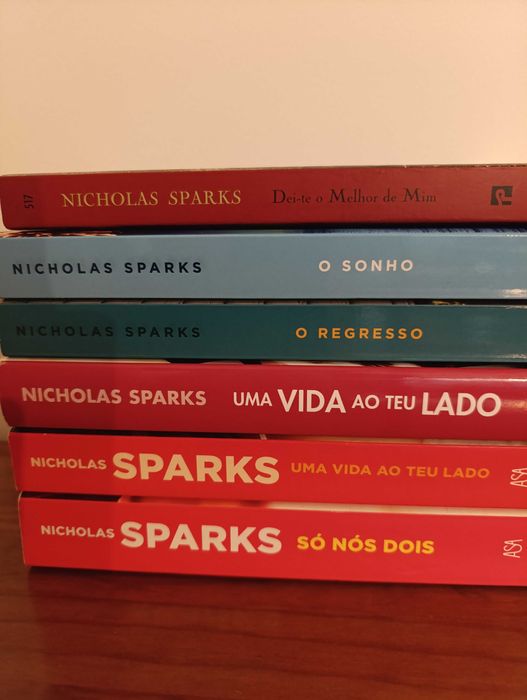Conjunto de livros de Nicholas Sparks