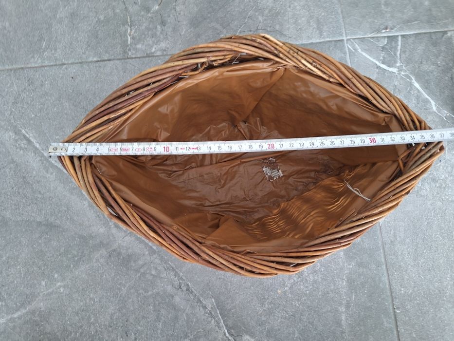 Kosz wiklinowy doniczka wiklinowa wiklina