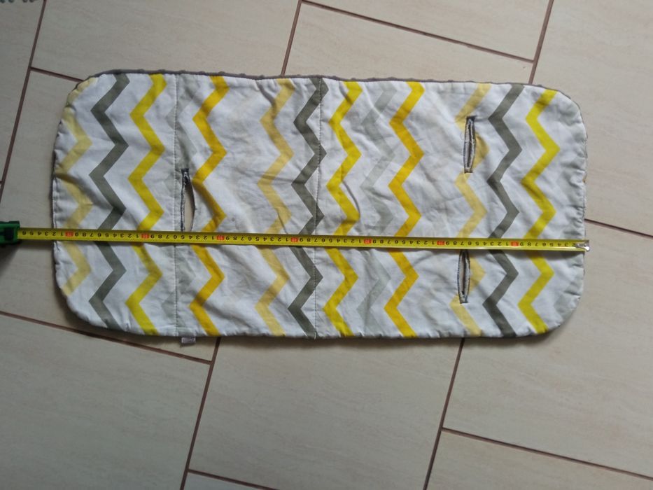 Kocyk minky do wózka spacerówki .