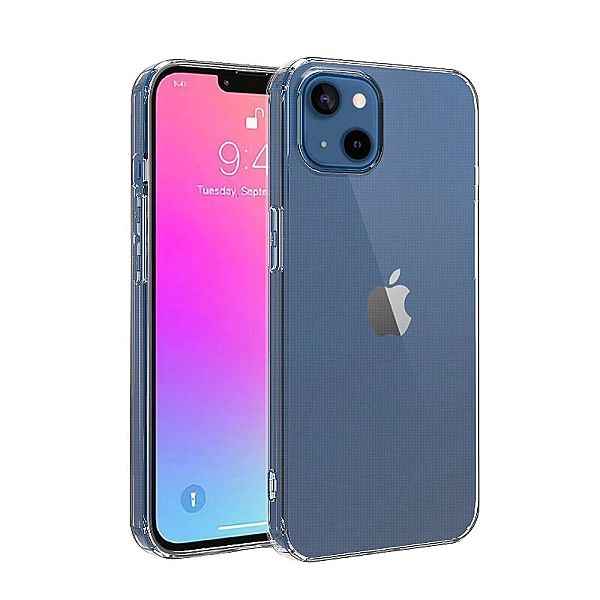 Żelowy pokrowiec etui Ultra Clear 0.5mm iPhone 13 Pro Max przezroczyst