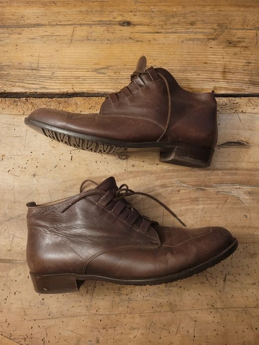Buty trzewiki skórzane damskie