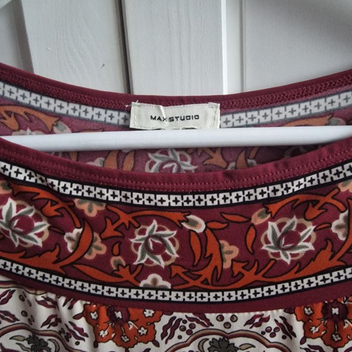 Sukienka max studio 38 brąz