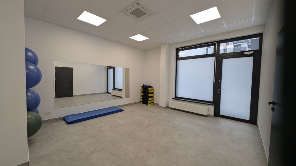 Gabinet i sala ćwiczeń wynajem na dni. Świetna lokalizacja.